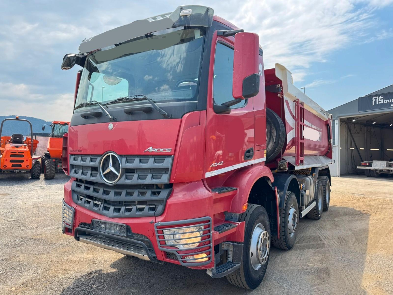 Mercedes-Benz AROCS 4242 8X4 Cantoni tipper hydr.back