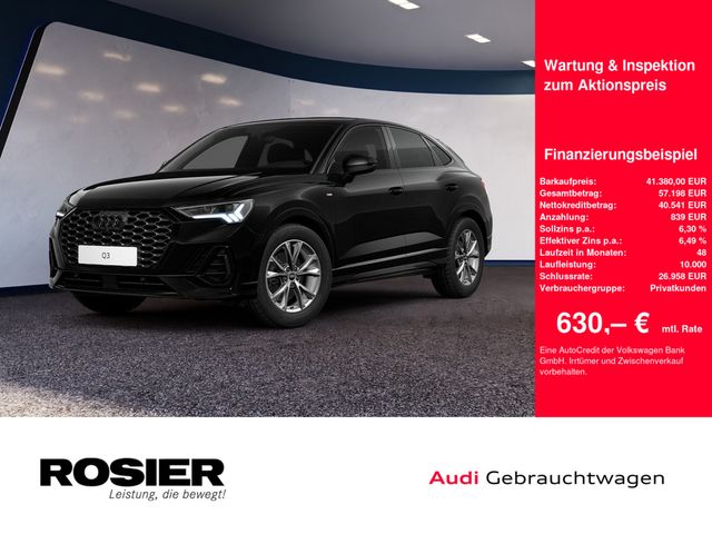 Audi Q3 Sportback S line 35 TFSI S tronic AHK Navi AC