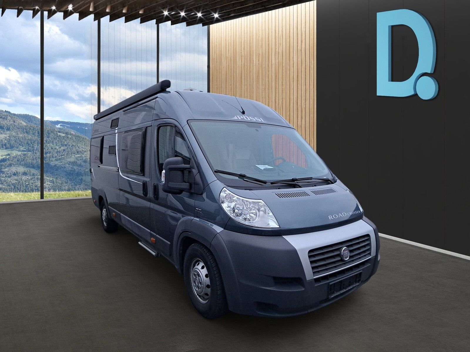 Fahrzeugabbildung Pössl Roadcruiser . SAT,TV,Solar,Markise,AHK