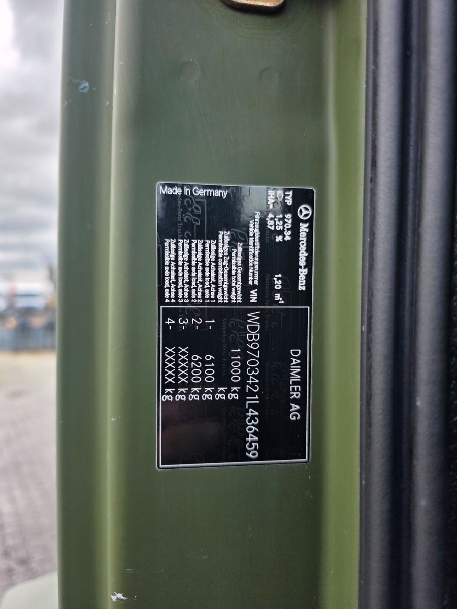 Fahrzeugabbildung Mercedes-Benz Atego 1018 A 4x4 Pritsche Plane mehrfach vorh.