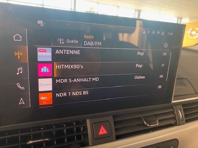 Fahrzeugabbildung Audi A4 Avant 40 TFSI QUATTRO NAVI/LED/KAMERA/SHZ/AHK