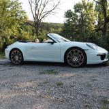 Porsche 991 4S Cabriolet  - Porsche 991 mit Benzin-Antrieb: Weiß, Cabrio
