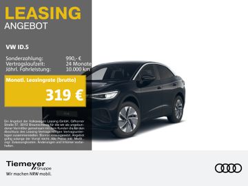 Volkswagen Leasingangebot: Volkswagen ID.5 PRO LM19 NAVI KAMERA WÄRMEPUMPE