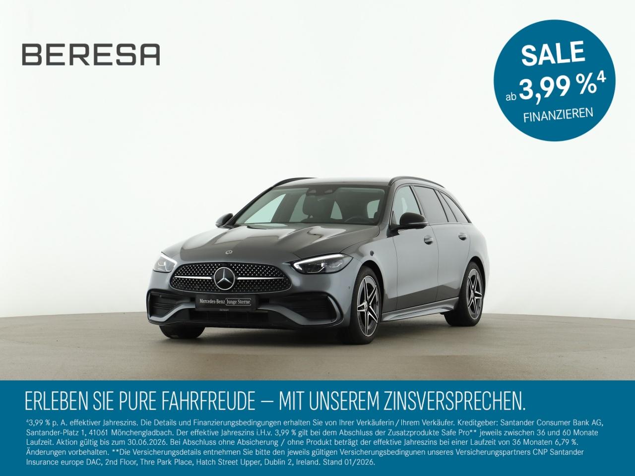 Mercedes-Benz C 220 d 4M T AMG Night MBUX AHK Distronic Kamera