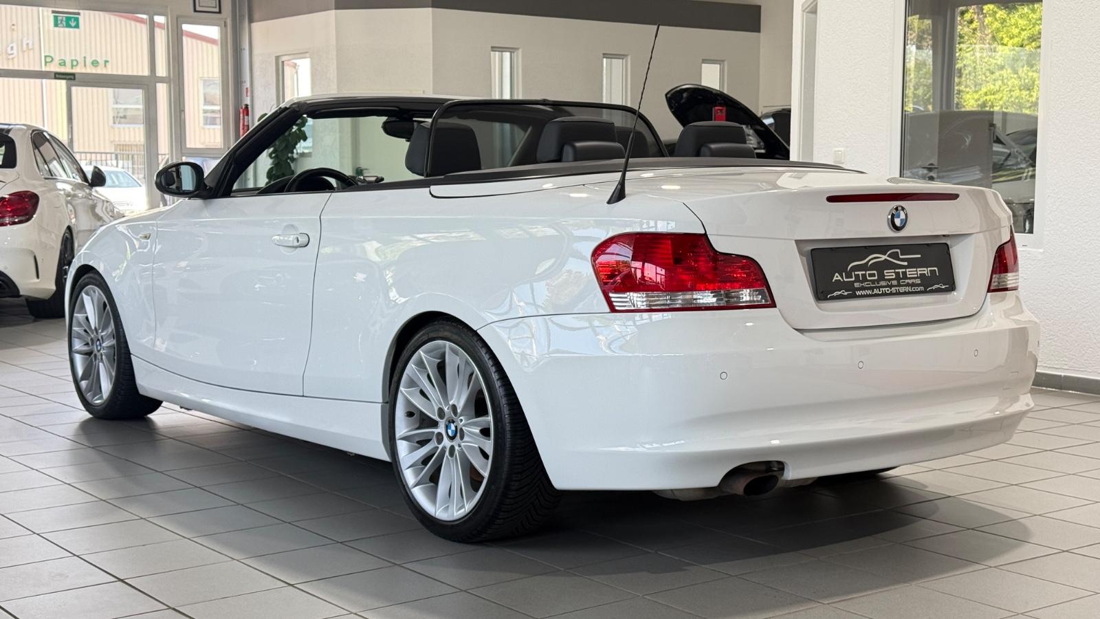 BMW 118i Cabrio NAVI PDC LEDER KLIMA GRA XENON 18"