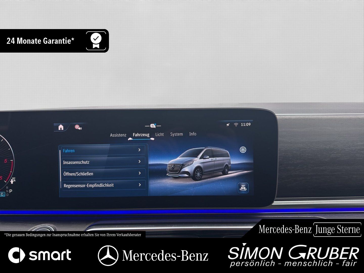 Fahrzeugabbildung Mercedes-Benz V 300 d 4M AVANTGARDE Extralang 8Sitze Standhzg