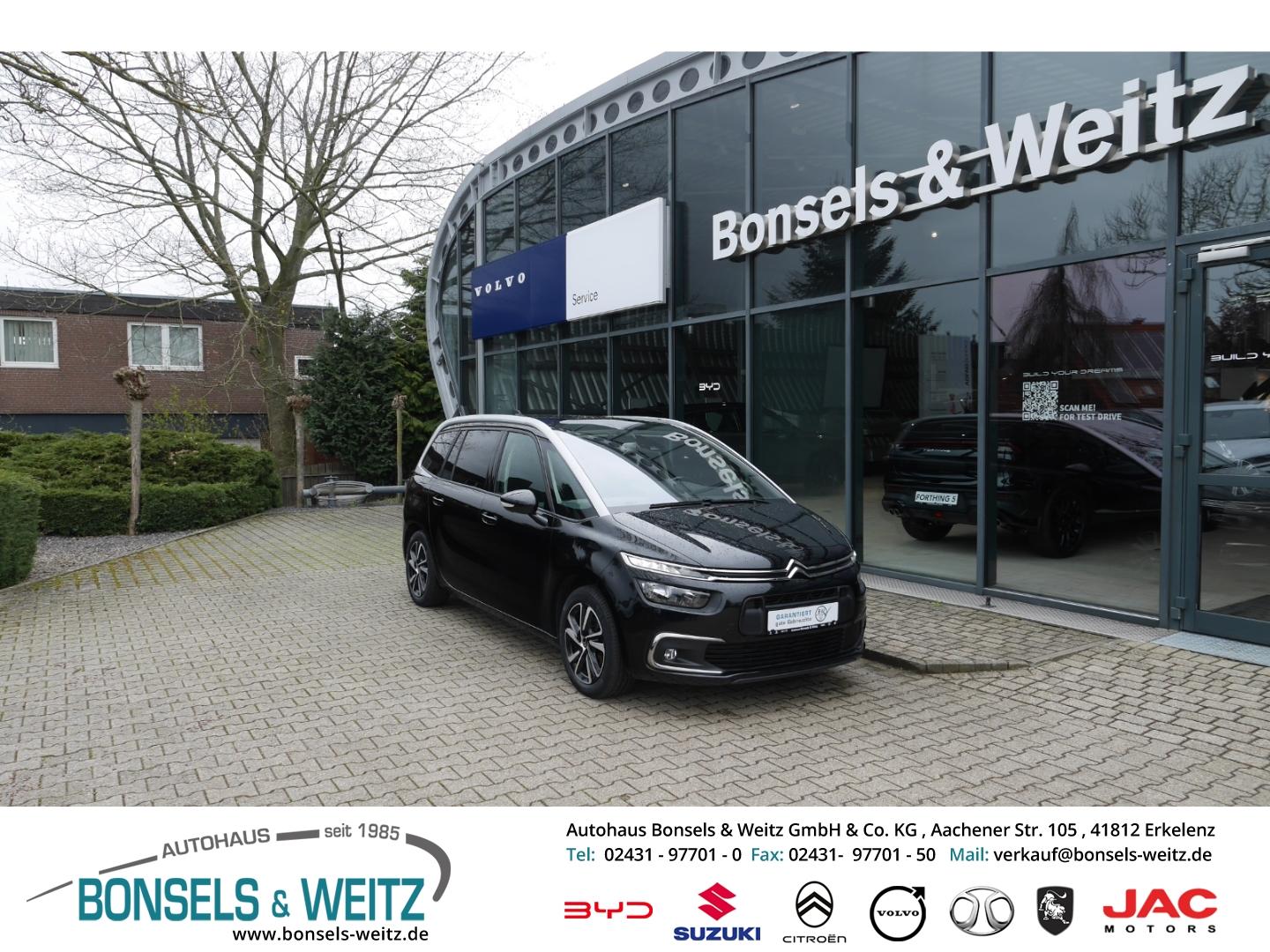 Citroën C4 SpaceTourer Shine HDI 130AT AHK-abnehmbar Nav