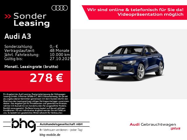 A3 35 TFSI Limousine S tronic advanced