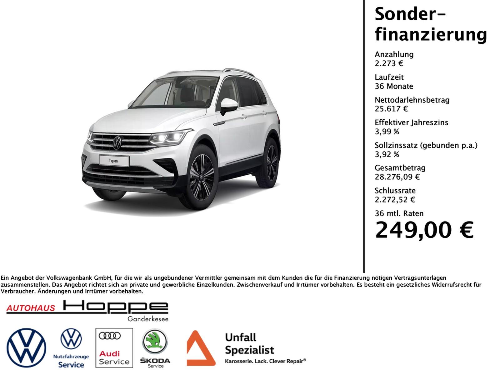 Volkswagen Tiguan ELEGANCE 2.0TDI DSG+PANO+AHK+H&K+STHZ+LED