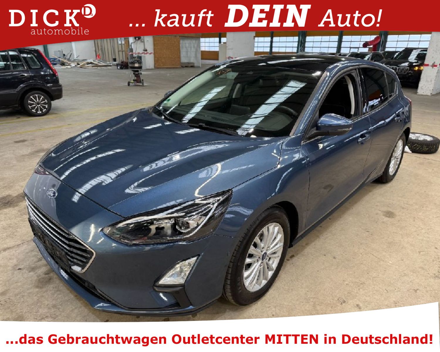 Fahrzeugabbildung Ford Focus 1.0 Titanium LED+/ACC/NAVI/SHZ/HUD/8Fa