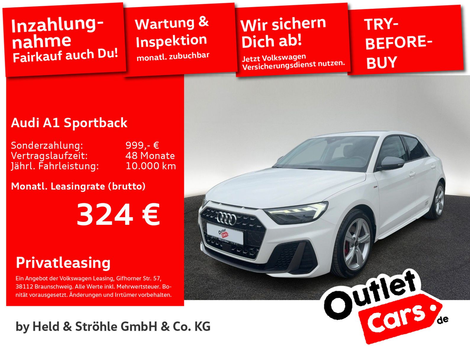Audi A1 Sportback S-Line 40 TFSI LED NAVI+ SHZ