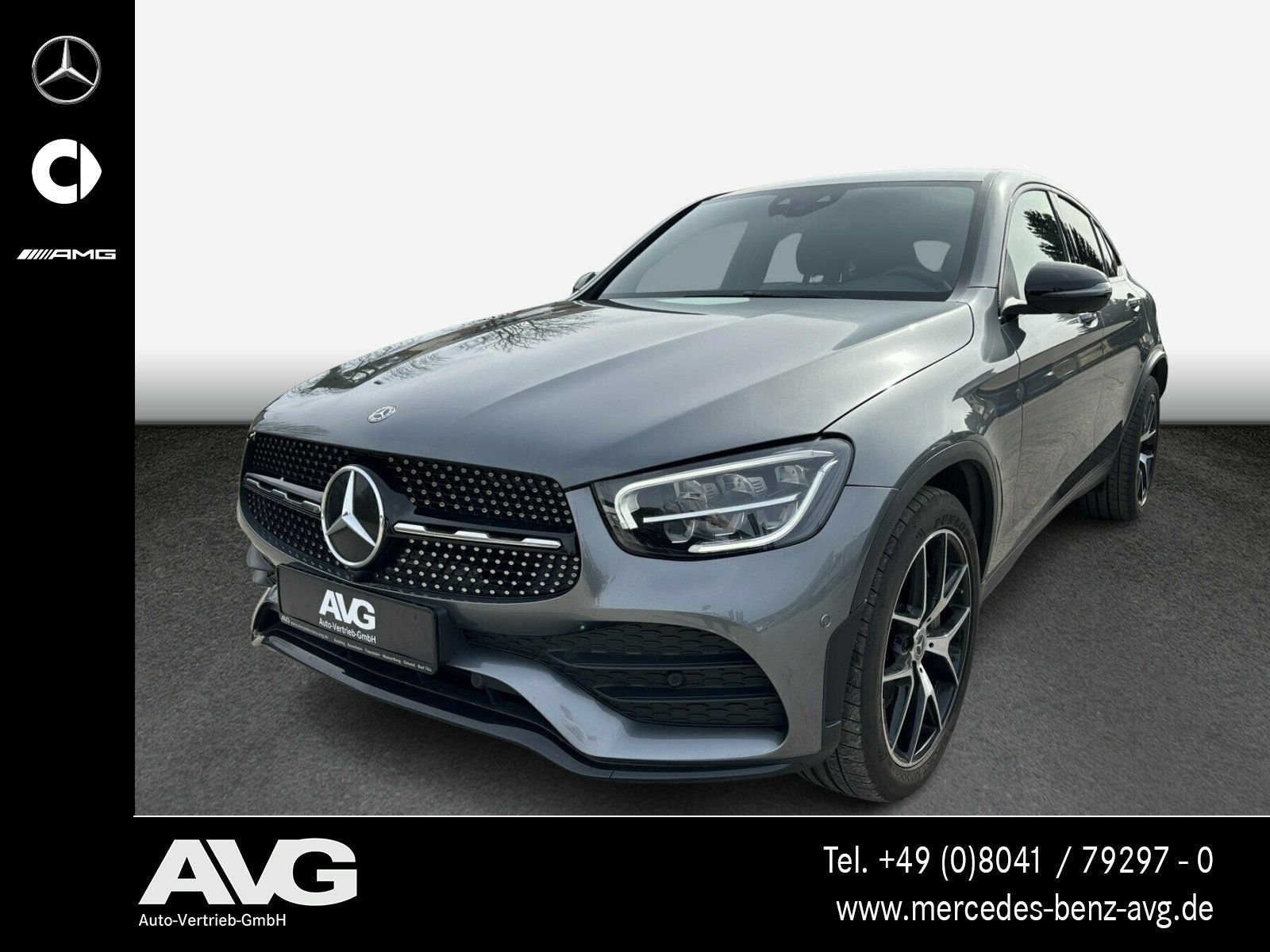 MERCEDES-BENZ GLC 300 4M Coupé AMG Night 360°Kamera Memory LED