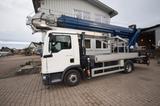 MAN 8.180 Böcker 37/4000 mit Bühne Dachdeckerkran - Dachdeckerkran