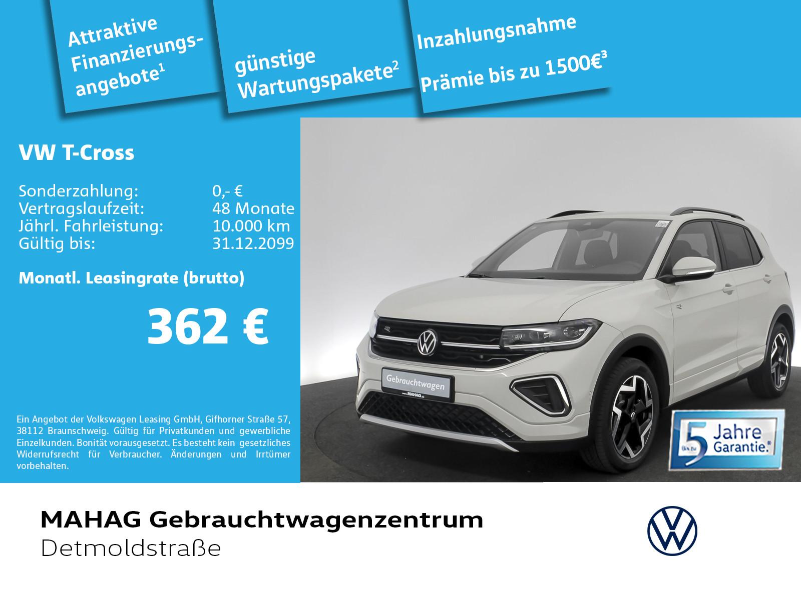 Volkswagen T-Cross 1.5 TSI R-Line NaviPro IQ.LIGHT AHK R-KA