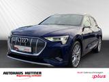 Audi e-tron 55 quattro S line ACC HUD Matrix Kamera - mit Elektro-Antrieb: Blau, Alcantara, Sitzheizung, Geländewagen