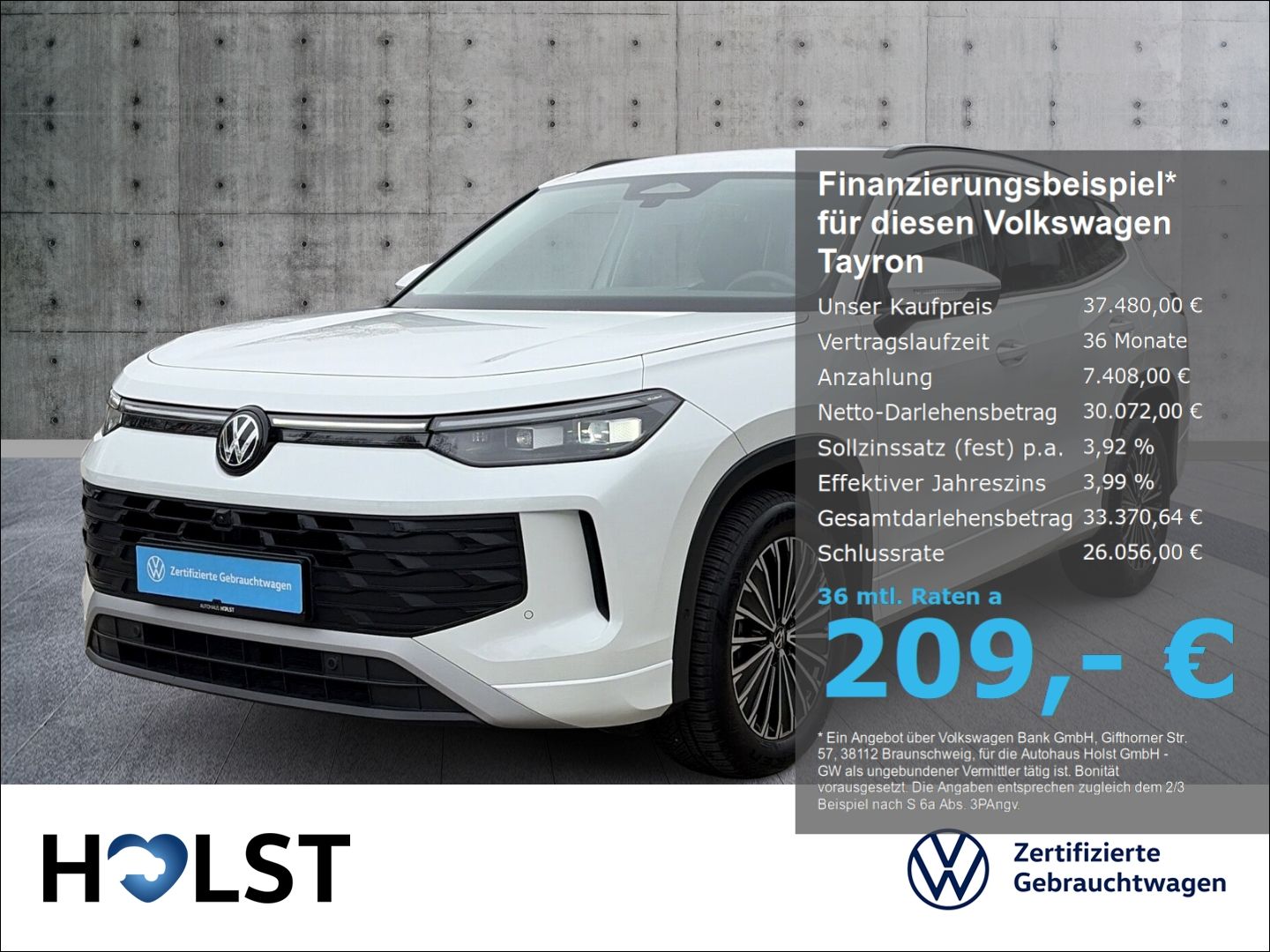 Volkswagen Tayron 1.5eTSI DSG IQ.DRIVE AHK MatrixLED 360°CA