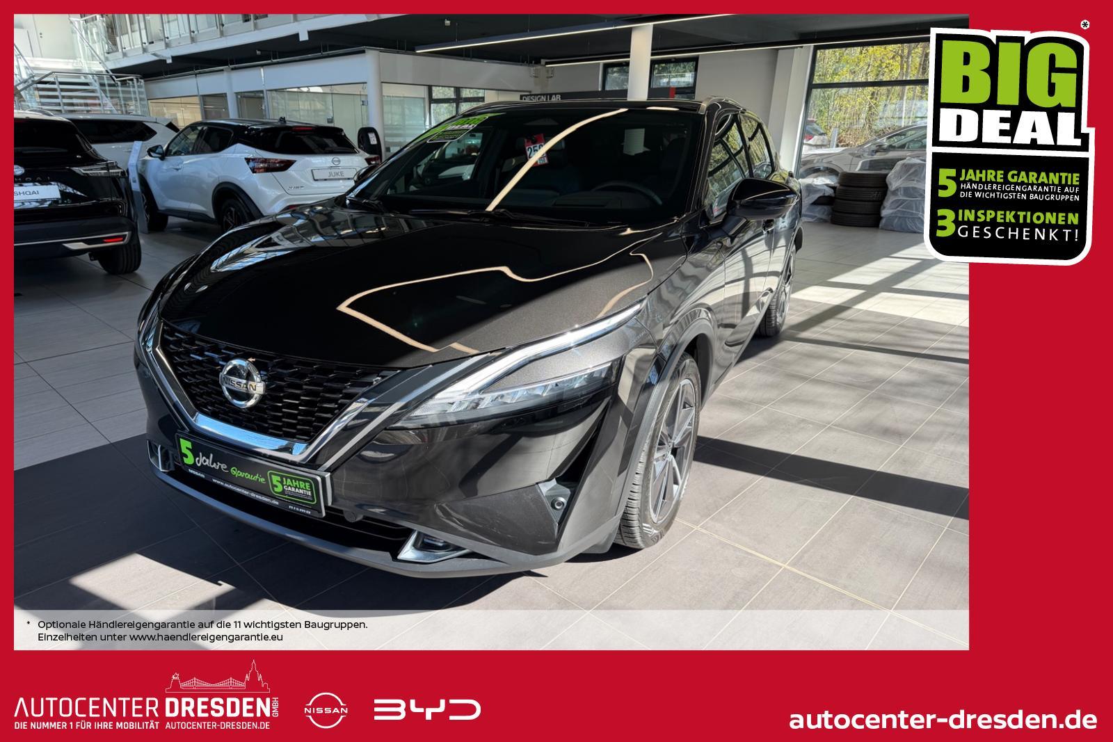 Nissan Qashqai 1.3 DIG-T MHEV Tekna ACC+LED+Navi+Pano