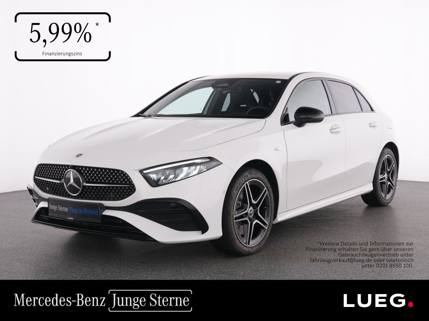 Mercedes-Benz A 250e AMG+LED+Night+KeyGo+Kamera+Ambi+Totw+PTS+