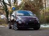 Fiat 500C Hybrid ROCKSTAR in Bordeaux/Schwarz - Fiat 500C: Rockstar