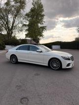Mercedes-Benz S 560 4MATIC L - Chauffeur - weiße Mercedes-Benz S 560