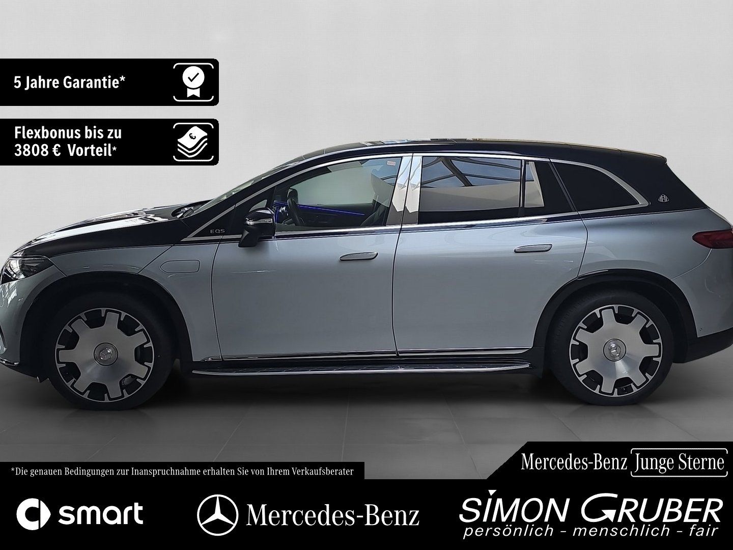 Fahrzeugabbildung Mercedes-Benz EQS 680 SUV Maybach twotone Exklusive FirstClass