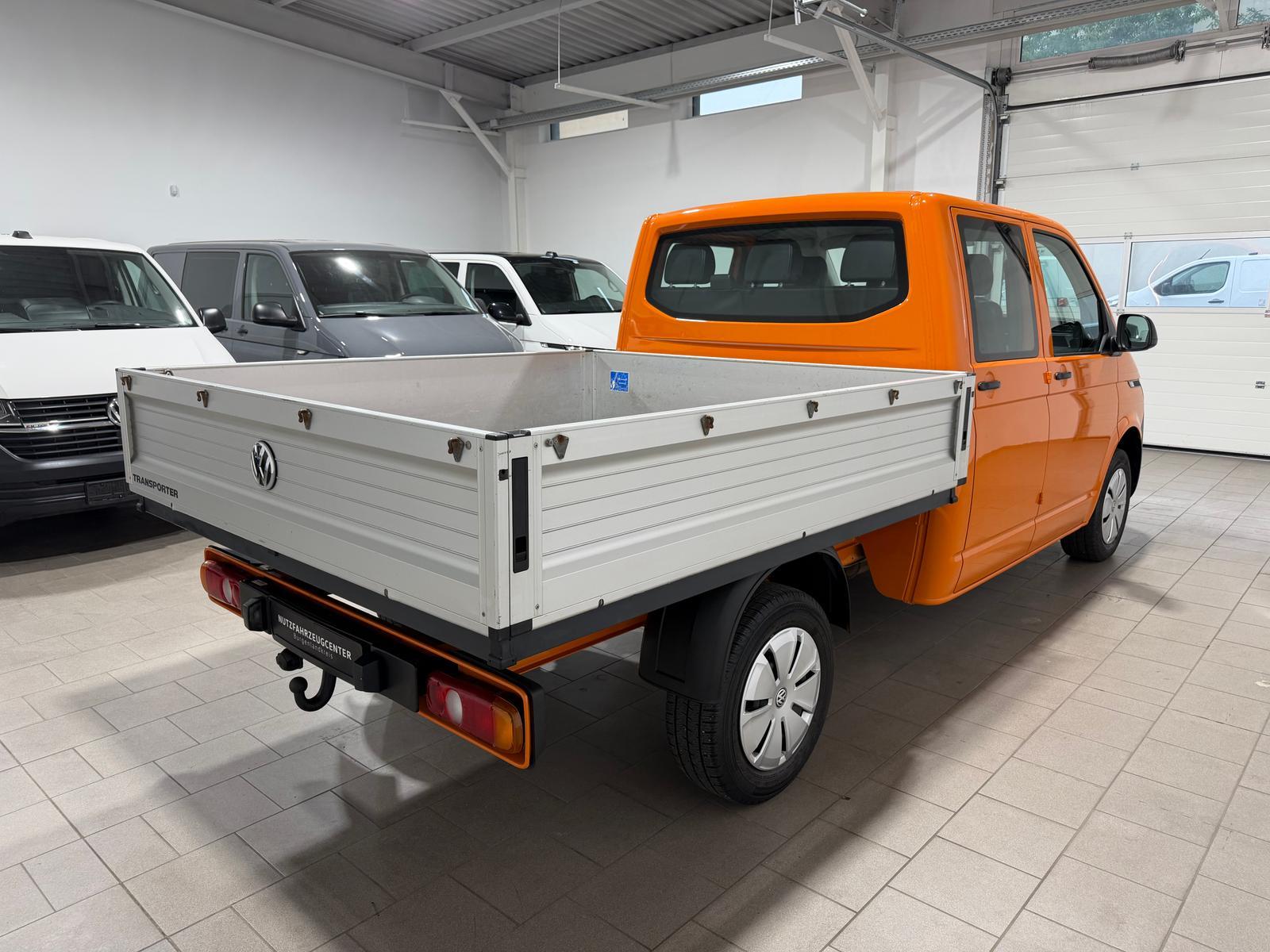 Volkswagen T6.1 Pritsche-Doka (6-Si.),Klima,Radio,AHK