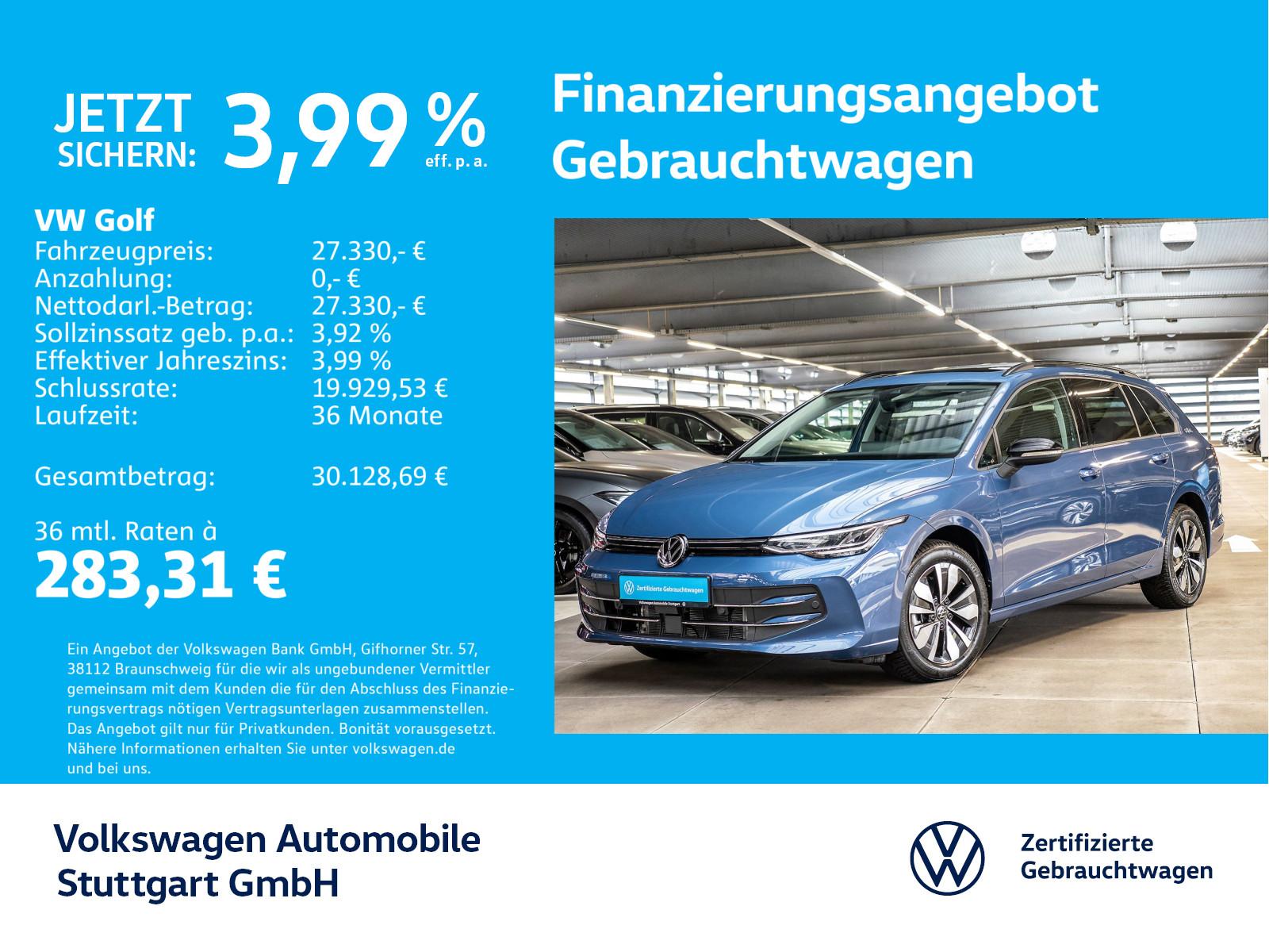Volkswagen Golf 8 Variant GOAL 1.5 TSI DSG Navi Kamera