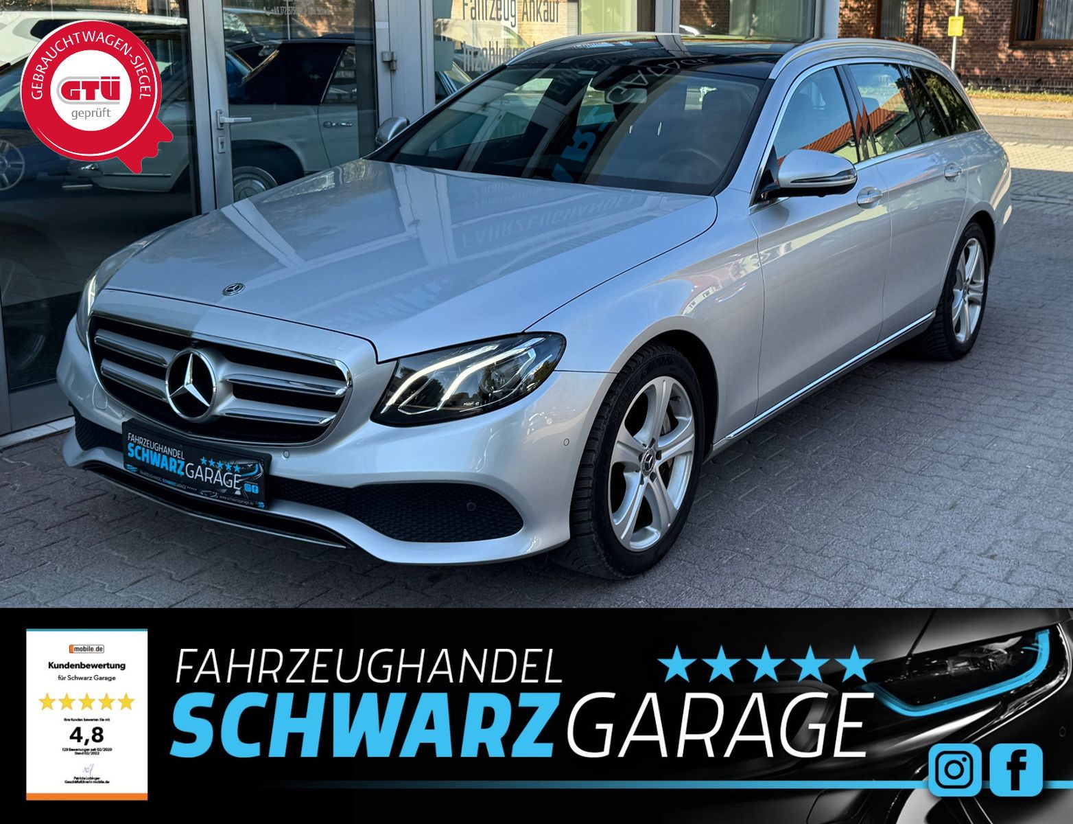 MERCEDES-BENZ E 400 T-Modell 4Matic*NAVI*PANO*AHK*LED*