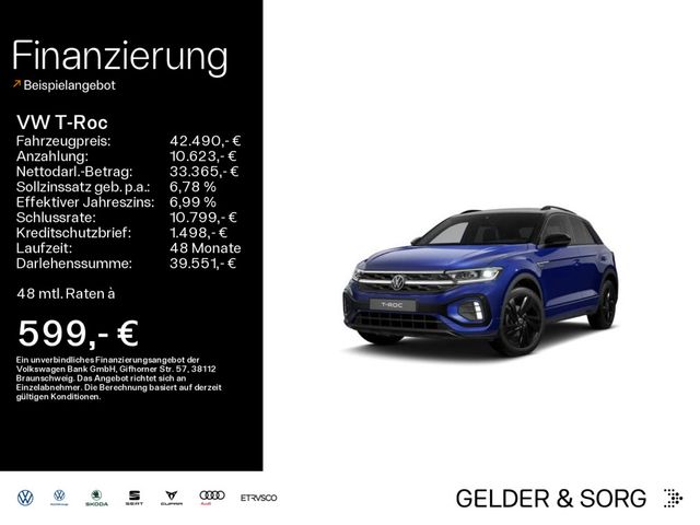 Volkswagen T-Roc R-Line 1.5 TSI BlackStyle*AHK*NAVI*RFK*