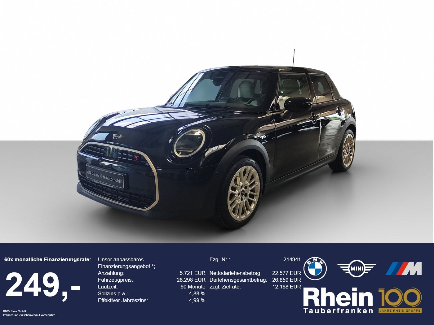 MINI Cooper S JCW-SITZ/HUD/LED/PANO/K-ZUG/CAM/SH/LHZ