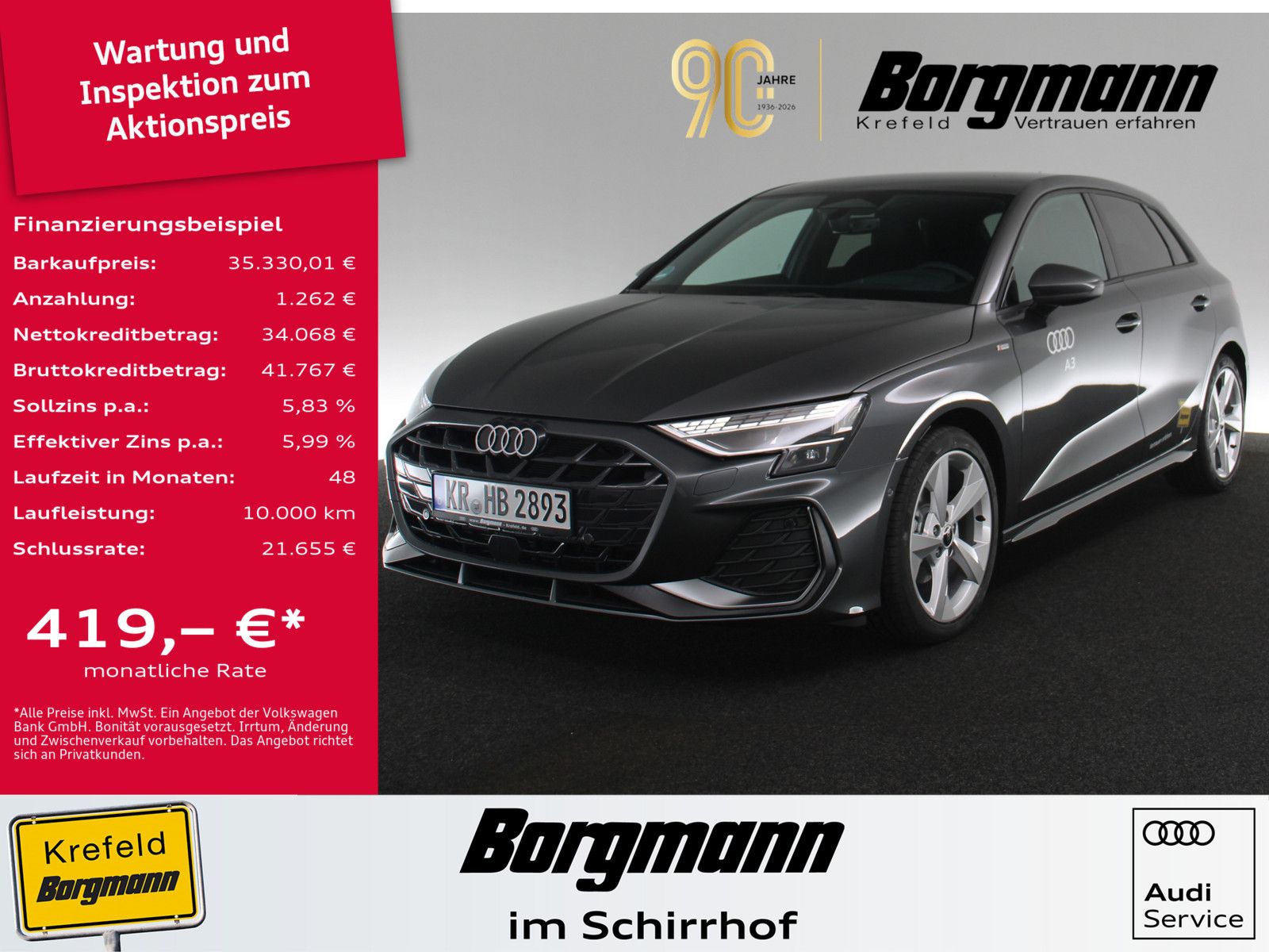 Audi A3 Sportback 1.5 TFSI S line SONOS LED FACEL