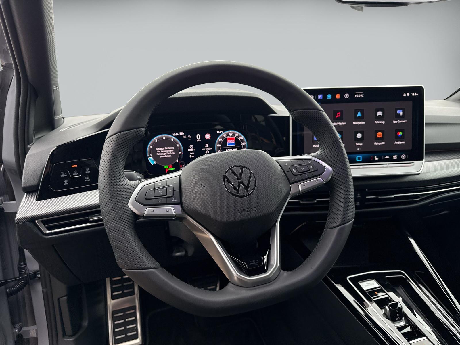 Volkswagen Golf 1.5 eTSI DSG R-Line AHK Matrix Black Style, миниатюра 25