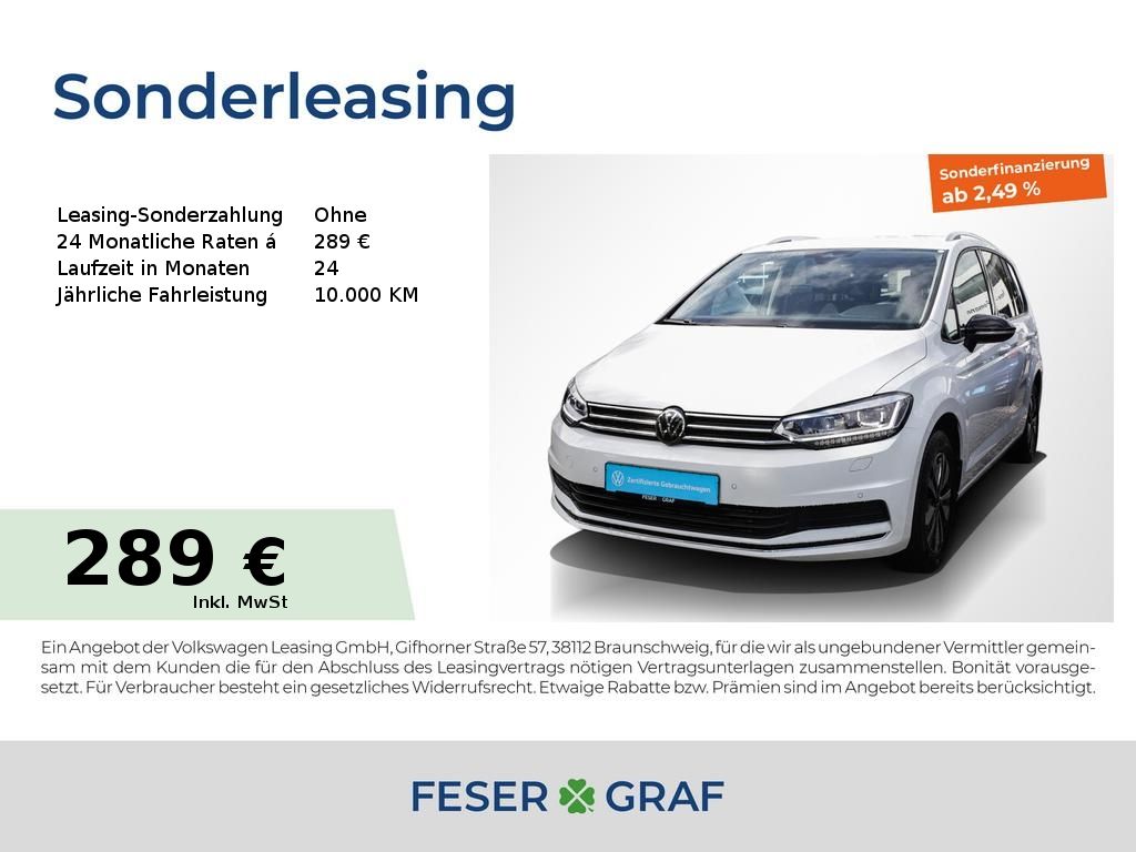 Volkswagen Touran 1.5 TSI Goal DSG 7Si AHK LED Navi Sitzh foto 1