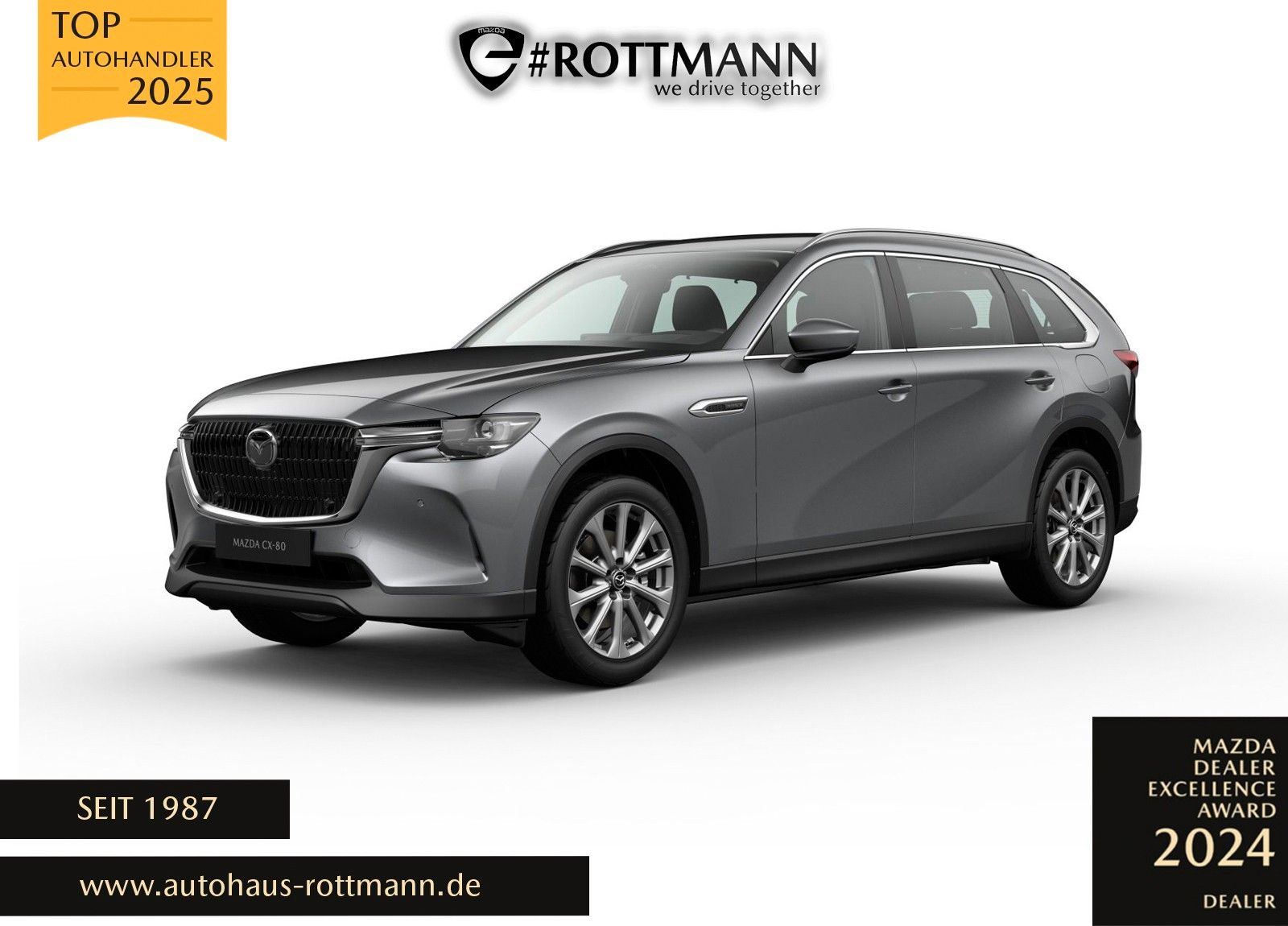 Mazda CX-80 Plug-In 327ps Aut. PHEV AWD EXCLUSIVE-Line