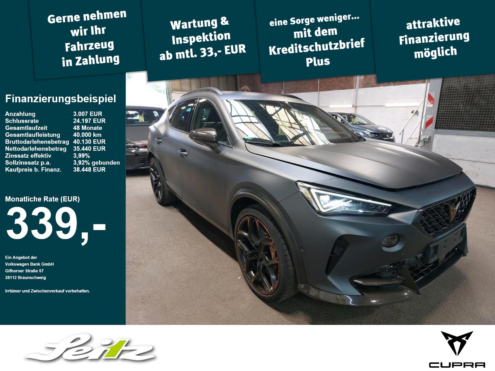 Cupra Formentor 2.5 TSI 4Drive VZ5 *MATRIX*BEATS*KAMER