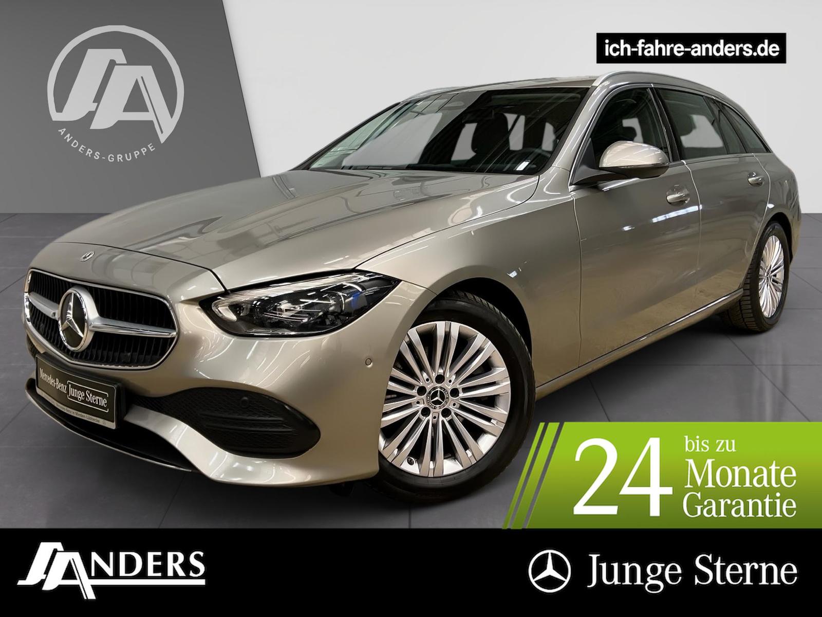Mercedes-Benz C 200 d T AVANTGARDE+Navi+AHK+Kam+LED+Memory+SHZ