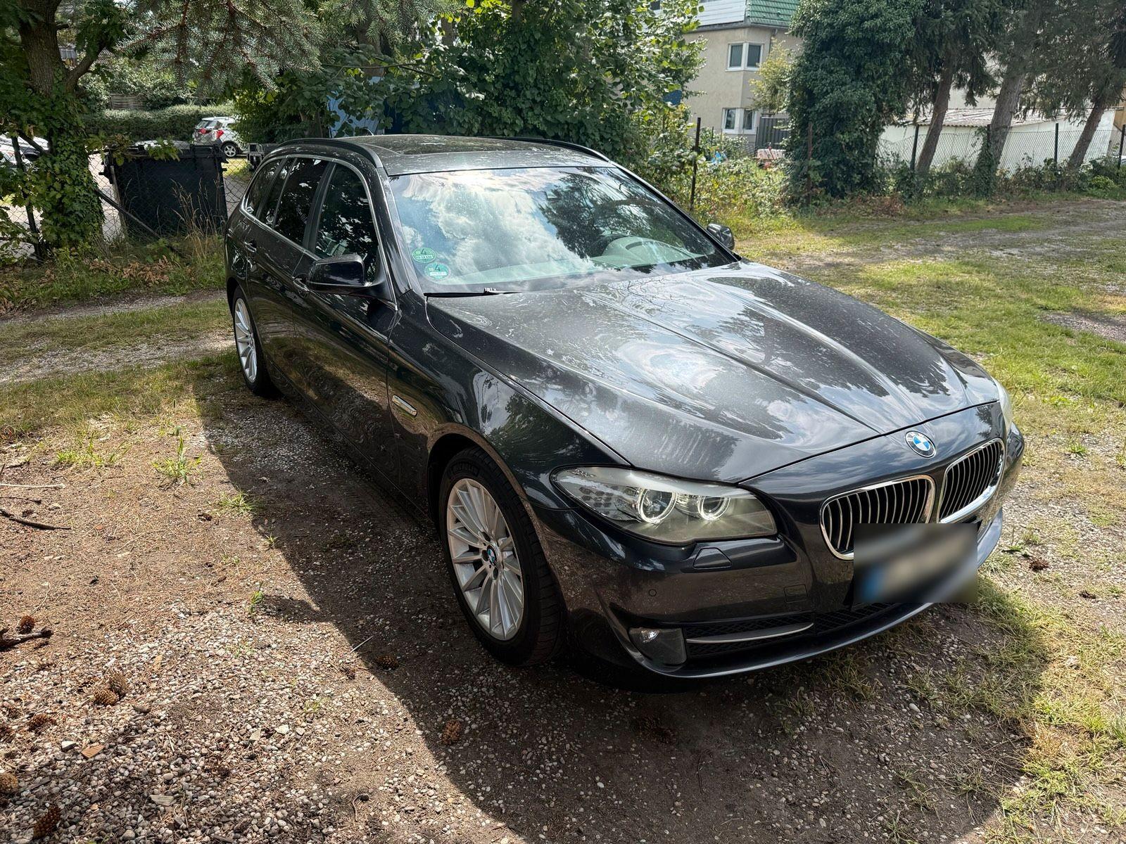 BMW 530 2011 — rear view