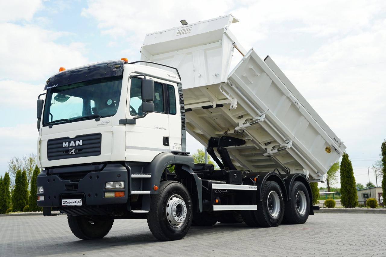 MAN TGA 33.350 / 6x4 / WYWROTKA / HYDROBURTA / MEIL