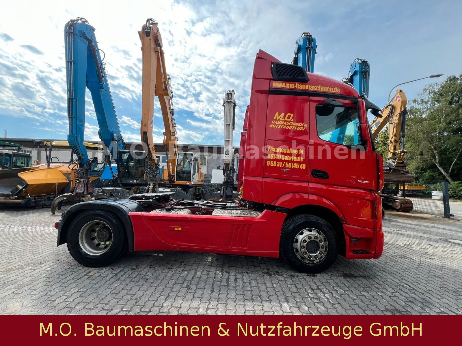 Fahrzeugabbildung Mercedes-Benz Actros 1846 /4x2 / Euro 6 / Tüv NEU ! /