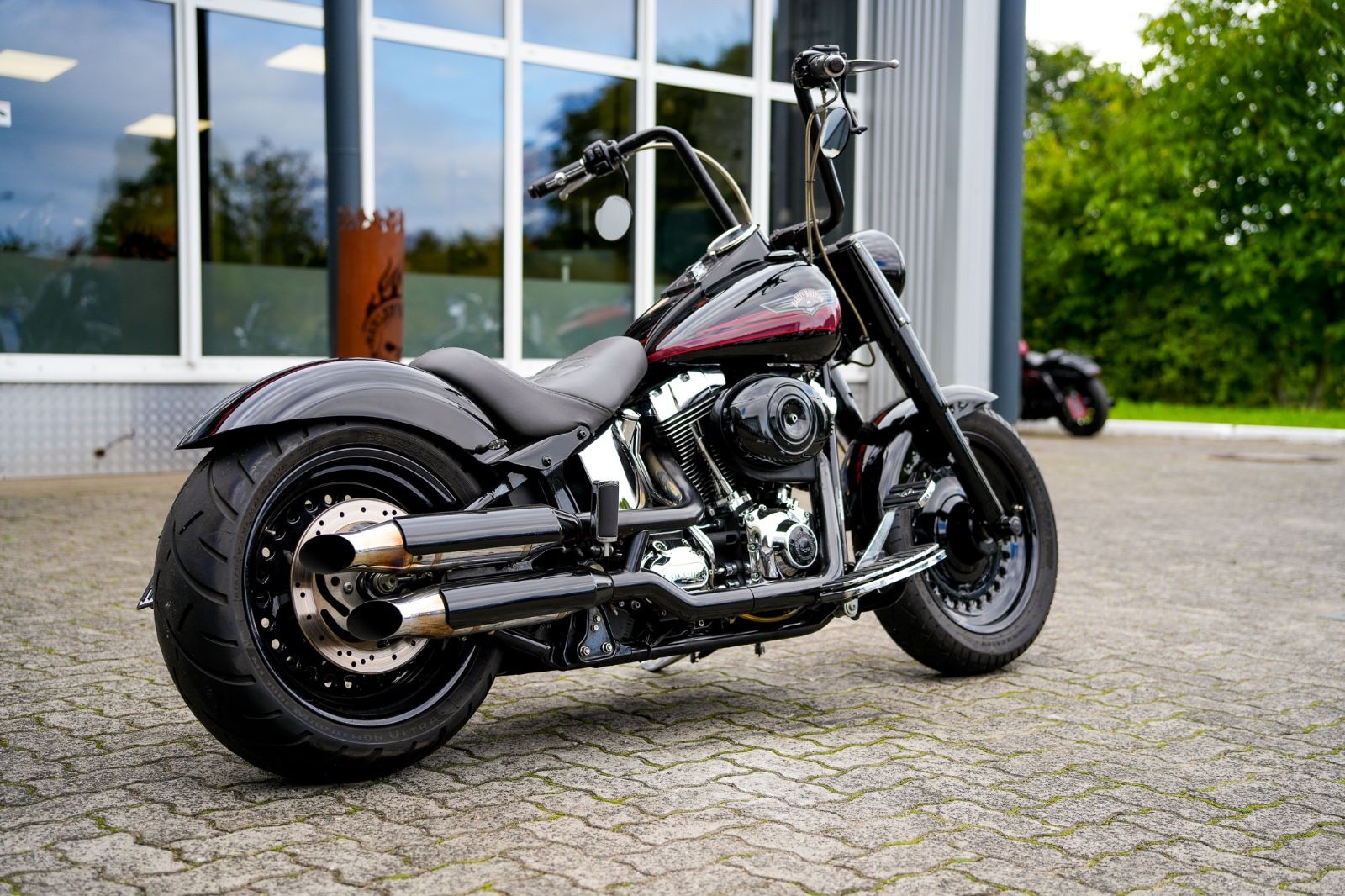 Fahrzeugabbildung Harley-Davidson FLSTF Fat Boy Twin Cam 96B - Ape - Kesstech