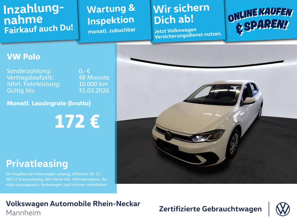 Volkswagen Polo 1.0 TSI Life Navi Kamera LED uvm