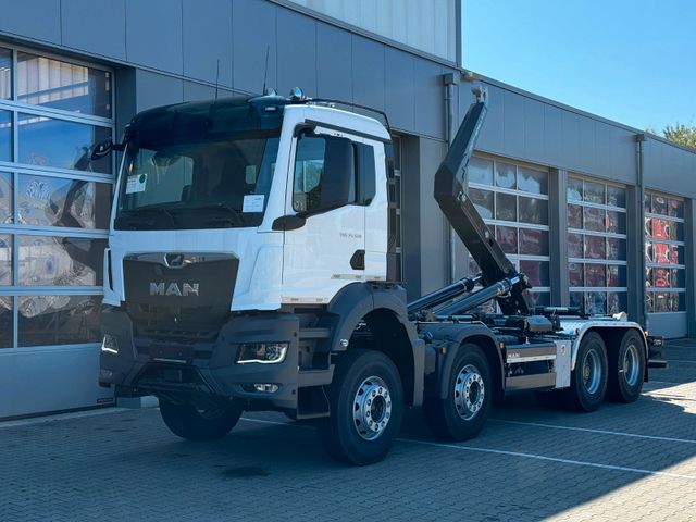 MAN TGS 35.520 8x4 BL Abrollkipper MEILLER 26.70 L