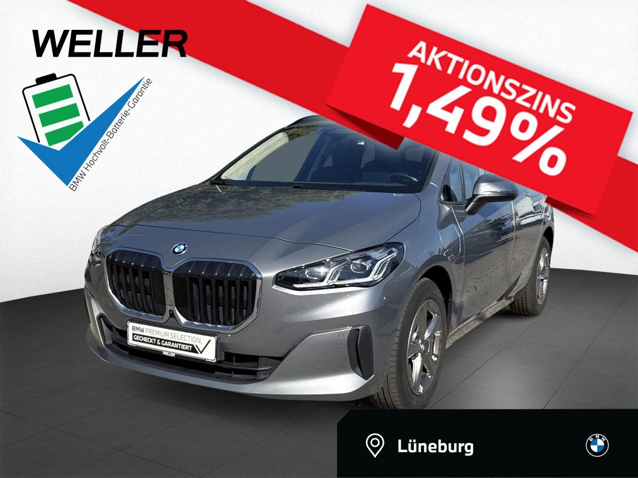 BMW 230e xDr AT HUD,360°,AHK,Pano,DAPRO,AdapLED LED