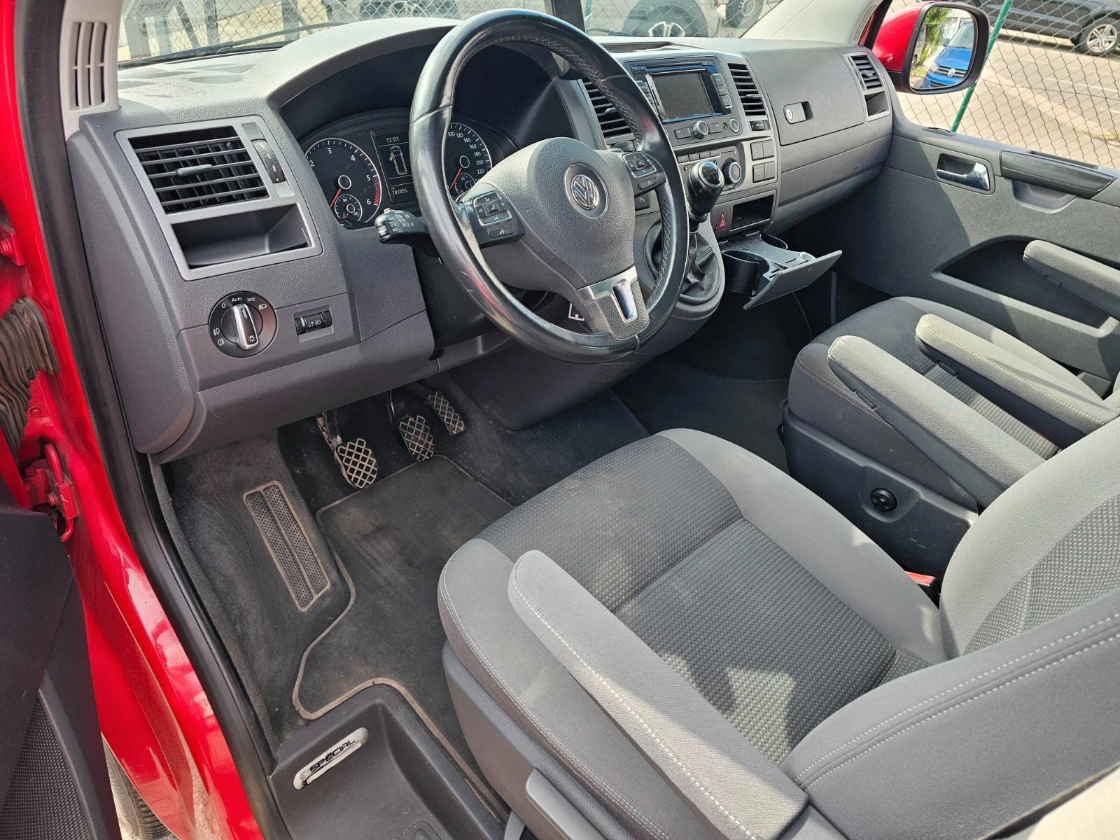 VOLKSWAGEN T5 MULTIVAN 2.0 TDI 140CH - BVM - CHAUFFAGE AUXILLIAIRE - TOIT OUVRANT - 1ERE MAIN - DISTRIBUTION NEUVE