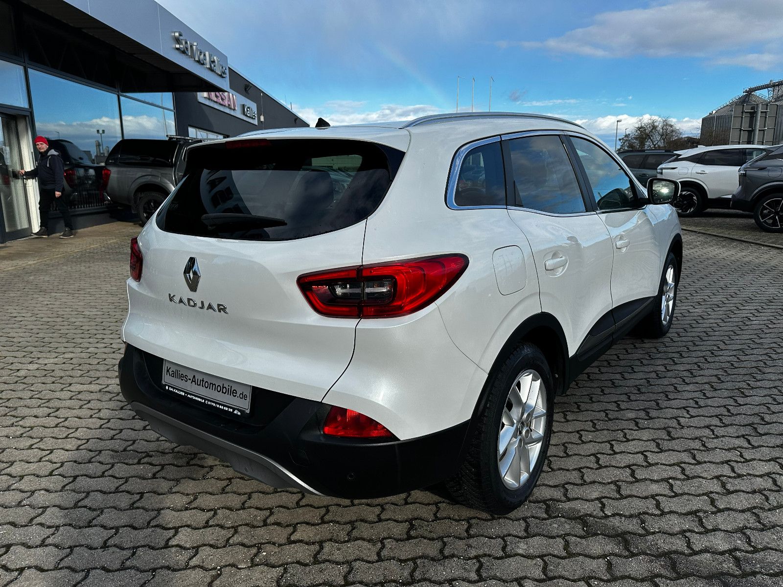 Fahrzeugabbildung Renault Kadjar Teilleder Navi