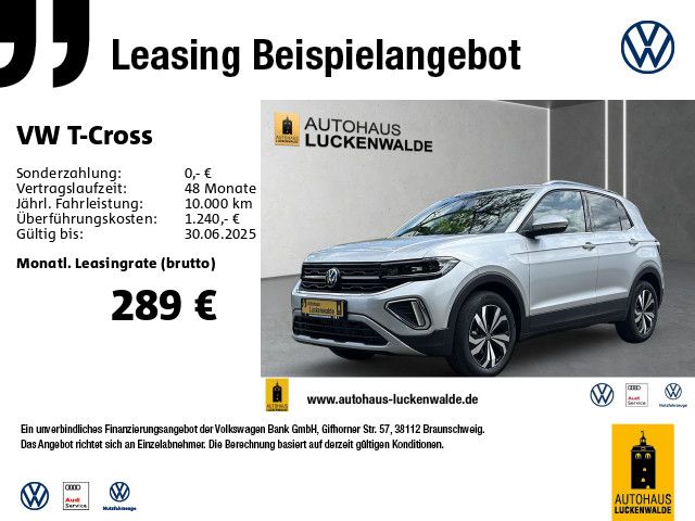 VW T-Cross 1.0 TSI Style DSG *IQ.DRIVE*R-CAM*