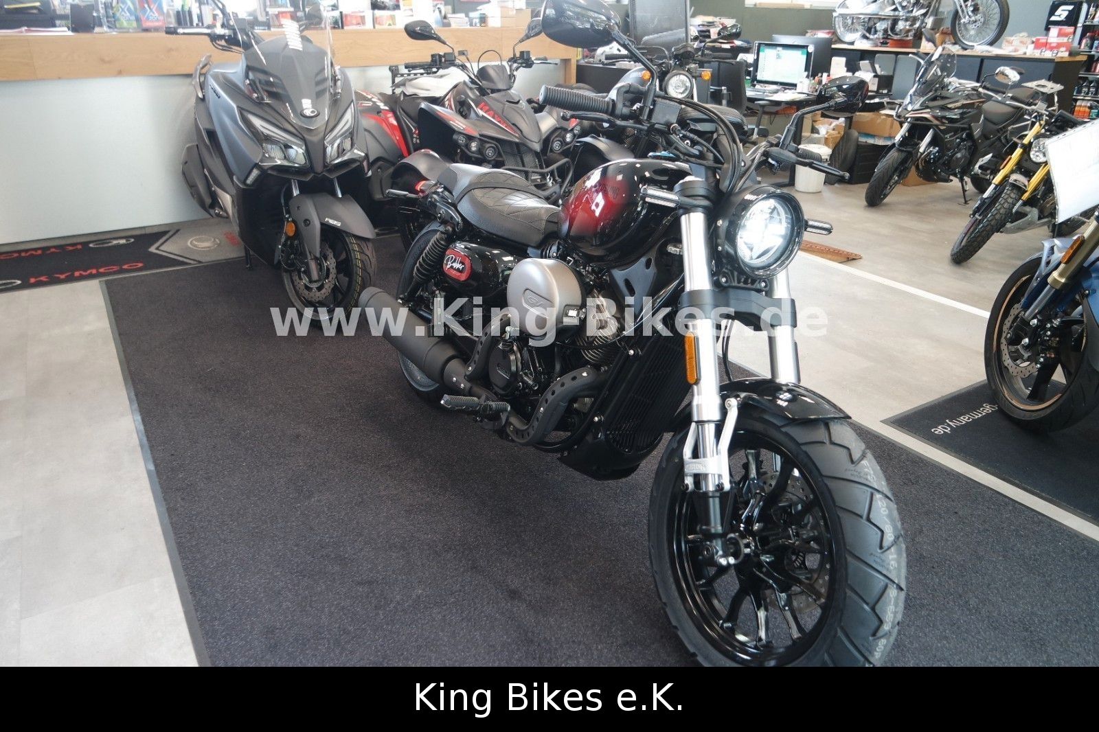 Fahrzeugabbildung Hyosung GV 125i S Aquila EVO ABS - Inkl.3 Jahre Garantie