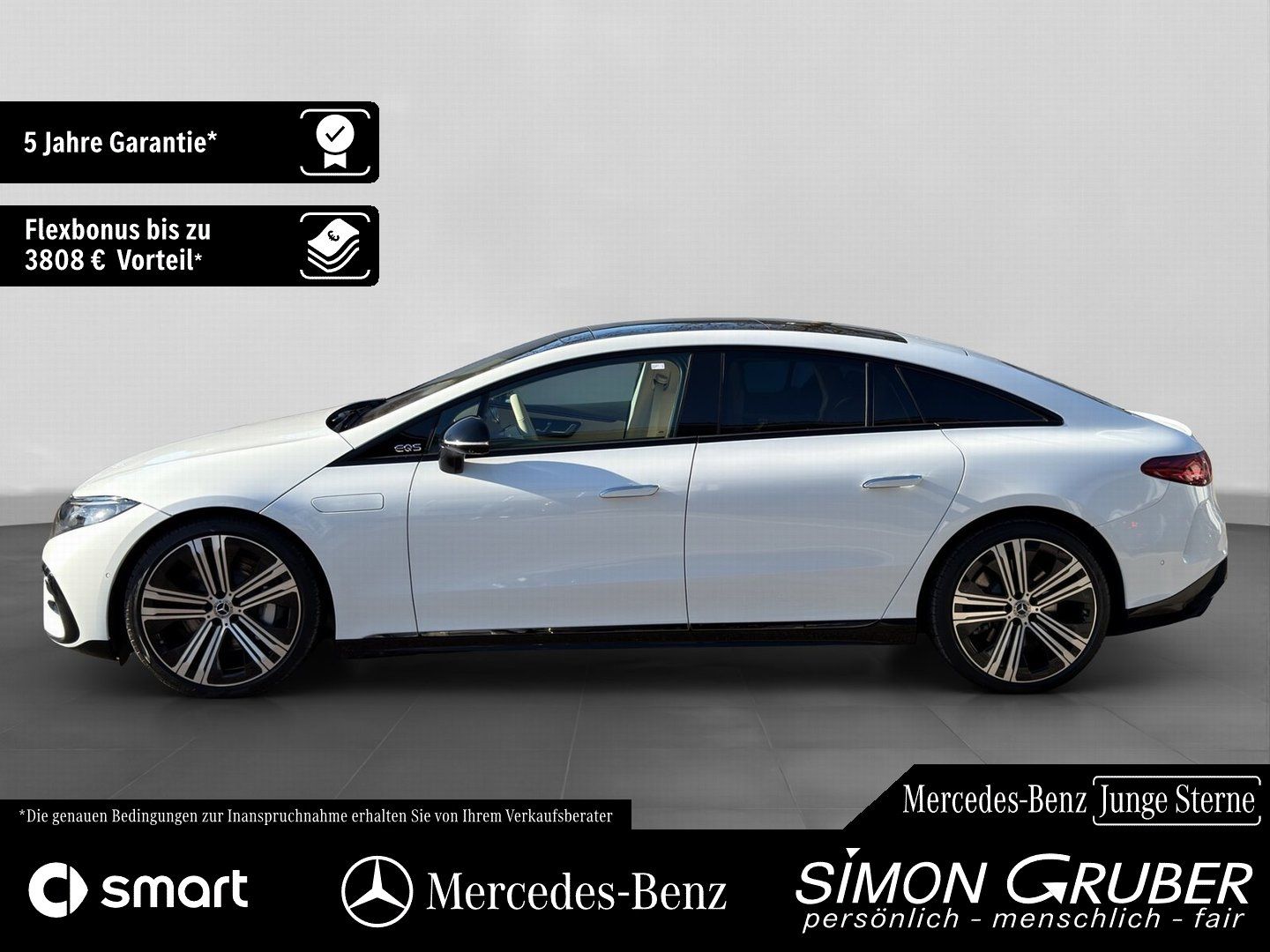 Fahrzeugabbildung Mercedes-Benz EQS 450 4M AMG Massage Sitzklima Nappa Mod 2026!