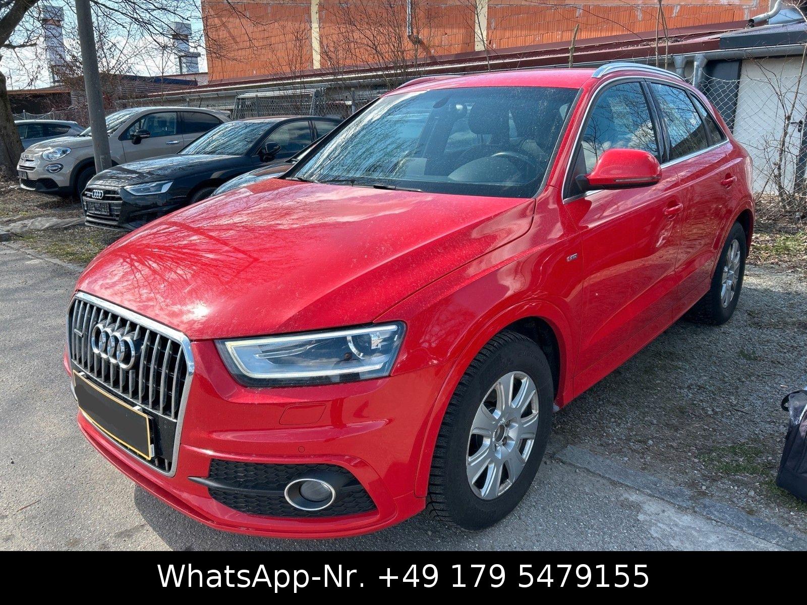 Audi Q3 2.0 TDI quattro Aut., S-Line, 177PS, Voll,Top