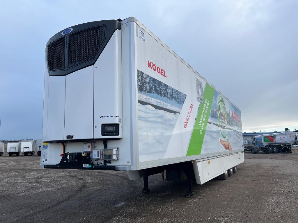 Kögel Tiefkühlauflieger, nur mit E-Betrieb, Solar